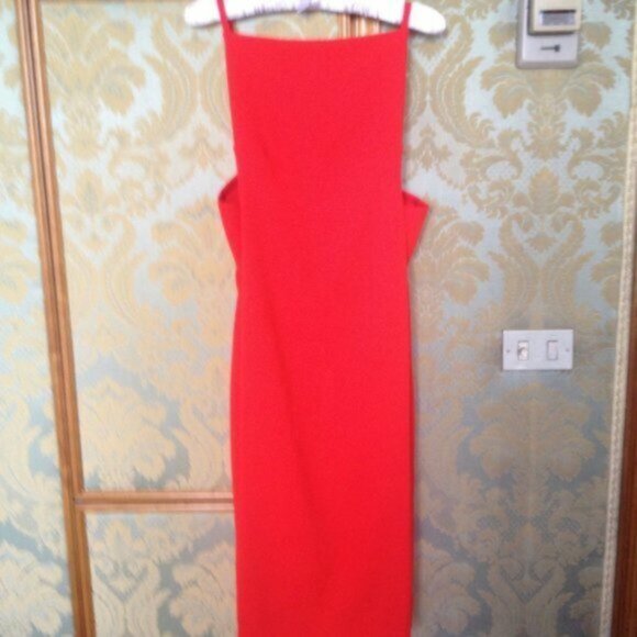 Alexander Wang Boat Neck Bra Strap Dress Sz 4 - Picture 7 of 15